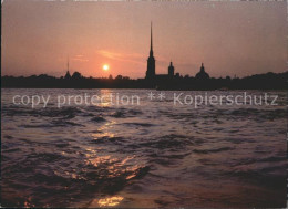 72117401 Leningrad St Petersburg Sonnenuntergang An Der Neva St. Petersburg - Russie