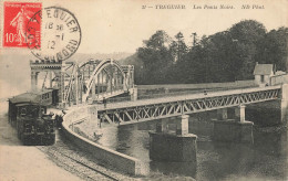 TREGUIER - Les Ponts Noirs, Train. - Eisenbahnen