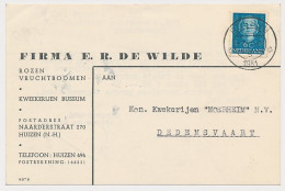 Firma Briefkaart Bussum 1951 - Rozen - Vruchtbomen - Kweekerij - Zonder Classificatie