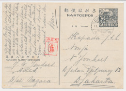 Censored POW Camp Adek Djakarta Neth. Indies / Dai Nippon 1944 - Indie Olandesi