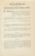 Staatsblad 1926 : Westlandschen Stoomtramwegt Te Monster - Documentos Históricos