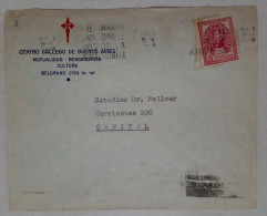 Argentine - Enveloppe Circulée Avec Timbre De José De San Martín (1948) - Usati