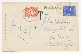 Em. Cijfer Noordwijk - Antwerpen Belgie 1947 - Beport / T - Sin Clasificación