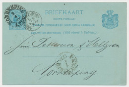 Trein Kleinrondstempel Amsterdam - Zutphen V 1892 - Storia Postale