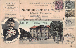 DIEKIRCH - Mandat De Poste - Palais De Justice - Carte Fantaisie Postier - Ed. Weber SÃ©rie 18. - Diekirch