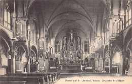 UVRIER PAR ST-LÉONARD (VS) Chapelle Saint-Joseph - Ed. Inconnu  - Altri & Non Classificati