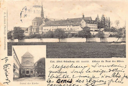 Abbaye Notre-Dame D'Oelenberg Partie Sud - Portail De L'eglise - Abbaye Du Mont Des Olives - Ed. E. Lorson Photogr. - Other & Unclassified