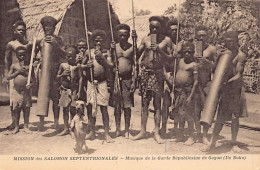 Papua New Guinea - GAGAN - Native Band - Publ. Mission Des Salomon Septentrionales  - Papoea-Nieuw-Guinea