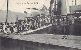 U.S. Virgin Islands - SAINT THOMAS - Coaling - Publ. Lightbourn's West India Series  - Jungferninseln, Amerik.