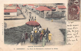 Côte D'Ivoire - ABOISSO - Le Roi De Krinjabo Visitant La Ville - Ed. C.F.A.O. 4 - Côte-d'Ivoire