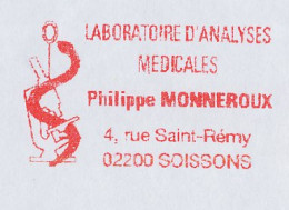 Meter Cover France 2002 Microscope - Autres & Non Classés