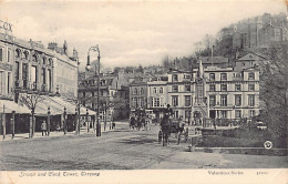 England - Dev - TORQUAY Strand And Clock Tower  - Valentines Series 42100 - Torquay