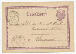 Naamstempel Jutphaas 1873 - Lettres & Documents
