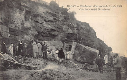 Maroc - RABAT - Eboulement D'un Rocher Le 2 Août 1914 D'où L'on A Retiré 26 Cadavres - Ed. Inconnu  - Rabat