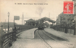 NANTES - Gare De La Bourse, Départ Du Rapide De Paris. - Estaciones Con Trenes