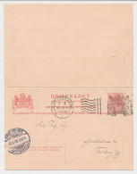 Briefkaart G. 72 Z-2 S Gravenhage - Freiburg Duitsland 1906 - Postal Stationery