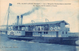 Sénégal - SAINT-LOUIS - Le Courrier Fluvial Borgnis Desbordes De St-Louis à Kayes - Ed. P. Tacher 373 - Sénégal