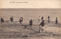GABÈS - Pêcheurs Sur La Plage - Ed. Houet 19 - Tunesië