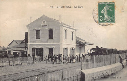 CHERCHELL - La Gare, Arrivée Du Train - Otros & Sin Clasificación