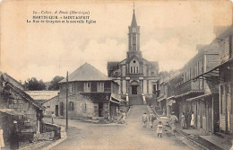 Martinique - SAINT-ESPRIT - La Rue De Gueydon Et La Nouvelle église - Ed. A. Benoit 89 - Autres & Non Classés