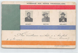 South Africa - BOER WAR - Tribute To The Heroes Of Transvaal - Publ. Ernest  - Südafrika