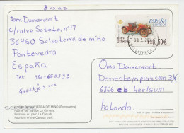 Postcard / ATM Stamp Spain 2002 Car - Oldtimer- Hispano Suiza T - Auto's