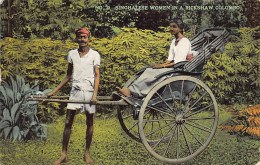 Sri Lanka - COLOMBO - Singhalese Woman In A Rickshaw - Publ. The Coop Limited 20 - Sri Lanka (Ceylon)