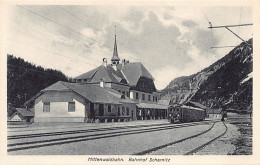 Österreich - Scharnitz (T) Mittenwaldbahn - Bahnhof - Scharnitz