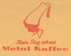 Meter Cover Austria 1960 Coffee - Meinl - Hat - Fez - Otros & Sin Clasificación