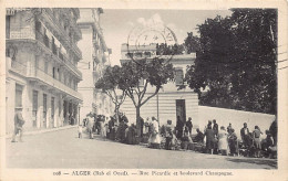 ALGER Bab El Oued - Rue Picardie Et Boulevard Champagne - Algeri