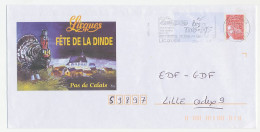 Postal Stationery / PAP France 2002 Bird - Turkey - Other & Unclassified