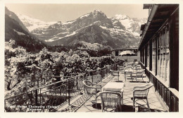 Suisse - CHAMPÉRY (VS) Hôtel Suisse - Terrasse - Ed. Brugger - Champéry