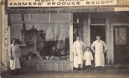 Usa - Butcher Shop - REAL PHOTO - To Identify - Farmers' Produce Bought - Meat Market - Otros & Sin Clasificación