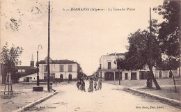 Algérie - JEMMAPES Azzaba - La Grande Place - Ed. J. Four 6 - Other & Unclassified
