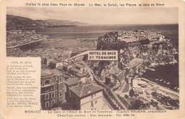 MONACO - Hôtel De Nice Et Terminus - Ed. L. Gilletta  - Autres & Non Classés