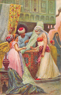 Egypt - Cloth Seller With Egyptian Women - Publ. The Cairo Postcard Trust Serie Harem - 658 - Andere & Zonder Classificatie