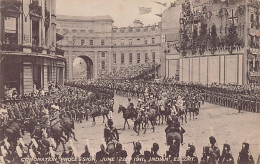 India - King George V's Coronation Procession, June 22nd 1911 - Indian Escort - Publ. Lesco  - Inde