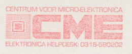 Meter Cut Netherlands 1997 Computer Chip - Center For Micro Electronics - Informática