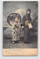 Japan - Japanese Lady And Daughter - Publ. The Rotograph Co. - 64 Handcolored - Other & Unclassified