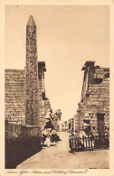 Egypt - LUXOR - Pylon, Statues And Obelisk Of Ramesses II - Publ. Gaddis & Seif Serie 103 Nr. 210 - Andere & Zonder Classificatie