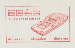 Meter Cover Netherlands 1965 Dictation Machine - Non Classés