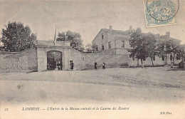 Algérie - LAMBÈSE Tazoult - L'entrée De La Maison Centrale Et La Caserne Des Zouaves - Ed. Neurdein ND Phot. 52 - Other & Unclassified