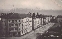 LAUSANNE (VD) Avenue De La Harpe Et Les Alpes - Ed. Humbert 833 - Lausanne