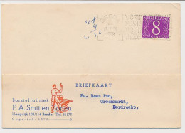 Firma Briefkaart Breda 1958 - Borstelfabriek - Non Classés