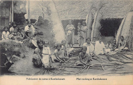 India - KUMBAKONAM Tamil Nadu - Mat Making - Publ. Foreign Mission Of Paris, France - Indien