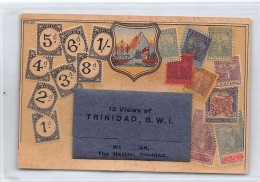 Trinidad - SACHET POSTCARD - Stamps Of Trinidad - Publ. Unknown  - Trinidad