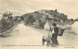 Kabylie - FORT NATIONAL Larbaa Nath Irathen - Route Nationale Et Village D'Azouza - Ed. J. Geiser 13 - Other & Unclassified