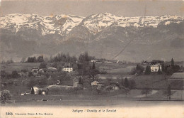 SATIGNY (GE) Choully Et Le Reculet - Ed. Charnaux 5806 - Satigny