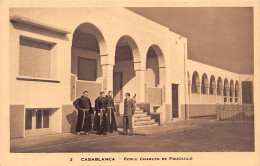 Maroc - CASABLANCA - Ecole Charles De Foucauld - Ed. Procure Des Missions Franciscaines 2 - Casablanca