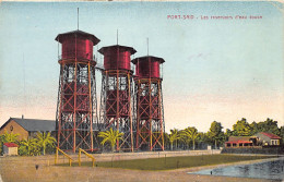 Egypt - PORT SAID - The Fresh Water Tanks - Publ. Isaac Béhar  - Port-Saïd